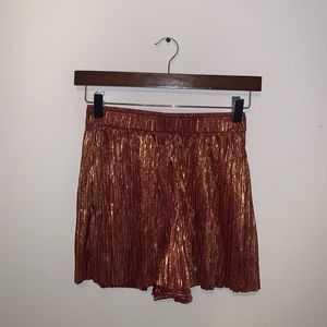 Divided by H&M Red & Gold shorts size 4